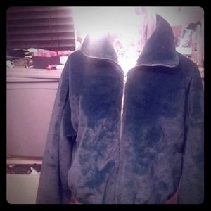 Victoria's Secret pink hipster jacket fur